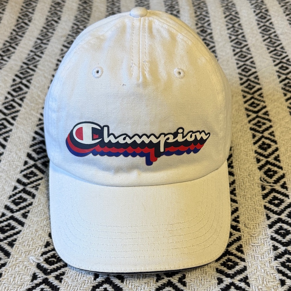 Champion Classic White Baseball Cap